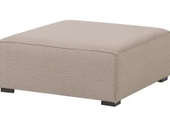 Sofa ogrodowa z otomaną dla 4 osób AREZZO Beżowy Modułowy