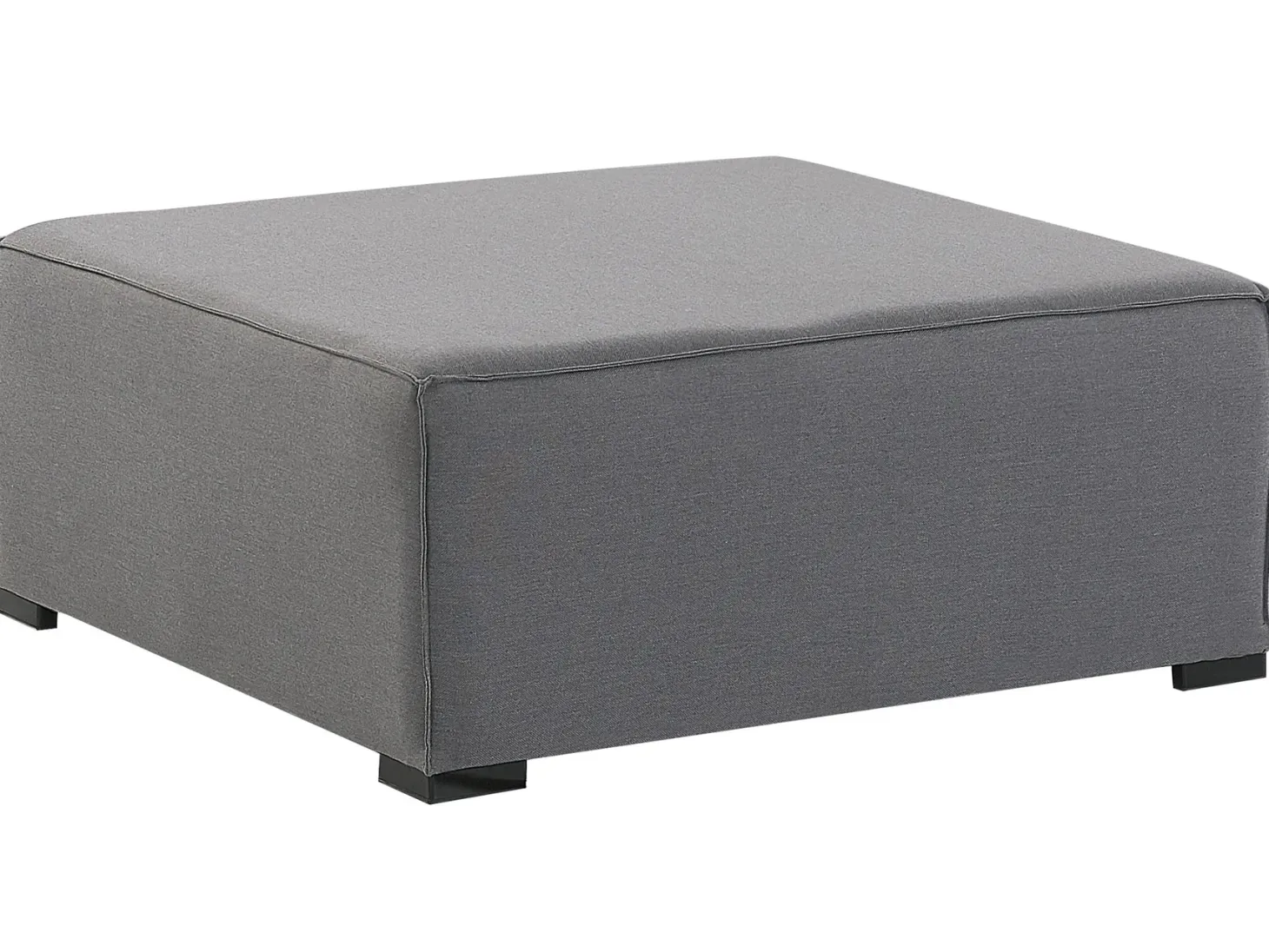 Sofa ogrodowa z otomaną dla 4 osób AREZZO Szary Modułowy