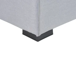 Sofa ogrodowa z otomaną dla 4 osób AREZZO Jasnoszary Modułowy