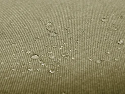 Sofa ogrodowa z otomaną dla 7 osób BATTIFOLLO Oliwkowy Modułowy