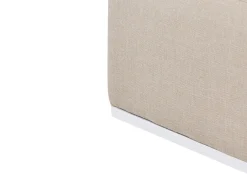 Sofa ogrodowa z otomaną dla 7 osób BATTIFOLLO Beżowy Modułowy
