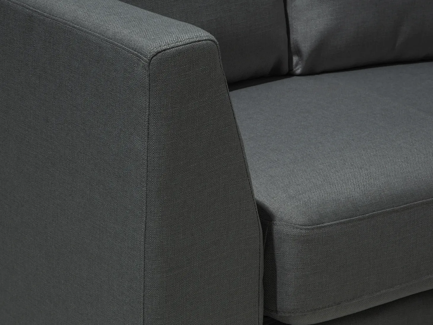 Sofa półokrągła dla 7 osób ROTUNDE Ciemnoszary