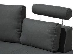 Sofa półokrągła dla 7 osób ROTUNDE Ciemnoszary