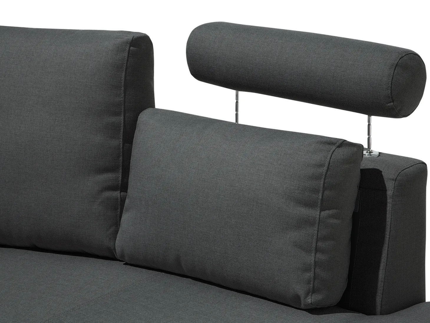 Sofa półokrągła dla 7 osób ROTUNDE Ciemnoszary