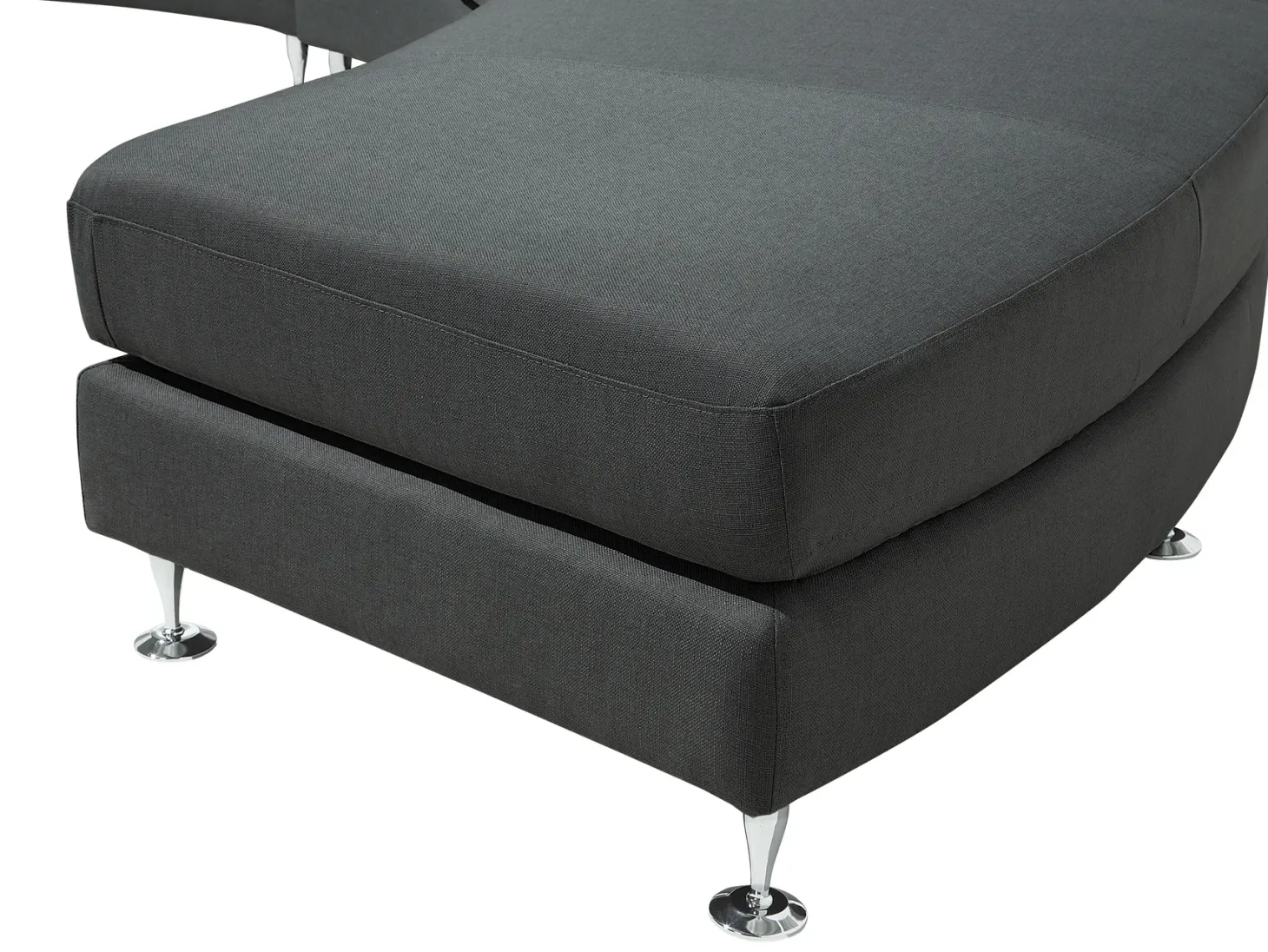 Sofa półokrągła dla 7 osób ROTUNDE Ciemnoszary