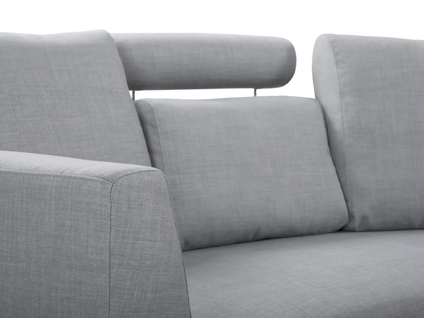 Clearance Sofa półokrągła dla 7 osób ROTUNDE Jasnoszary Sofy Tapicerowane|Wszystkie Sofy
