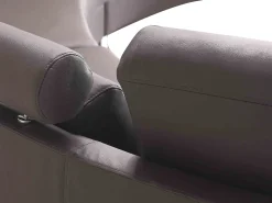 Sofa półokrągła dla 7 osób ROTUNDE Skóra naturalna Brązowy Sofy Skórzane|Wszystkie Sofy