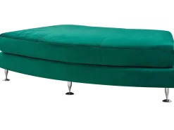 Hot Sofa półokrągła dla 7 osób ROTUNDE Welur Ciemnozielony Sofy Tapicerowane|Wszystkie Sofy