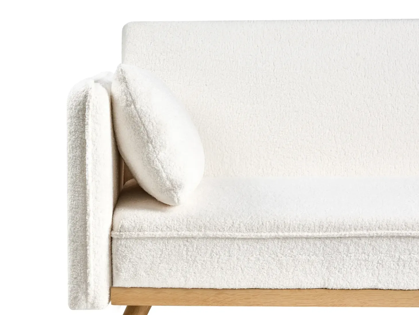 Best Sofa rozkładana ASAA Złamana biel Sofy Z Funkcją Spania|Wszystkie Sofy