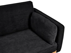 Sale Sofa rozkładana ASAA Czarny Sofy Z Funkcją Spania|Wszystkie Sofy