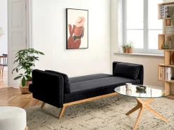 Sale Sofa rozkładana ASAA Czarny Sofy Z Funkcją Spania|Wszystkie Sofy