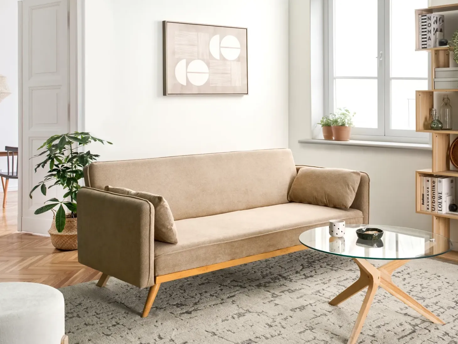 New Sofa rozkładana ASAA Jasno Sofy Z Funkcją Spania|Wszystkie Sofy