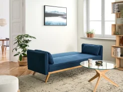 Discount Sofa rozkładana ASAA Niebieski Sofy Z Funkcją Spania|Wszystkie Sofy