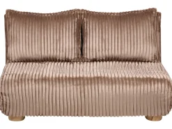 Sale Sofa rozkładana dla 2 osób ABISKO Sztruks Jasnobrązowy Dzieci Sofy Z Funkcją Spania|Wszystkie Sofy