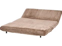Sale Sofa rozkładana dla 2 osób ABISKO Sztruks Jasnobrązowy Dzieci Sofy Z Funkcją Spania|Wszystkie Sofy