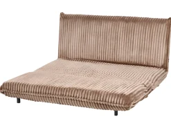 Sale Sofa rozkładana dla 2 osób ABISKO Sztruks Jasnobrązowy Dzieci Sofy Z Funkcją Spania|Wszystkie Sofy