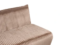 Sale Sofa rozkładana dla 2 osób ABISKO Sztruks Jasnobrązowy Dzieci Sofy Z Funkcją Spania|Wszystkie Sofy