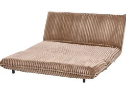 Sale Sofa rozkładana dla 2 osób ABISKO Sztruks Jasnobrązowy Dzieci Sofy Z Funkcją Spania|Wszystkie Sofy