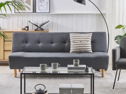 Sofa rozkładana dla 3 osób ALSTEN Ciemnoszary