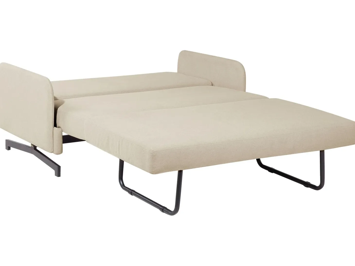 Sofa rozkładana dla 2 osób BELFAST Beżowy