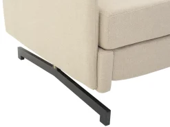 Sofa rozkładana dla 2 osób BELFAST Beżowy