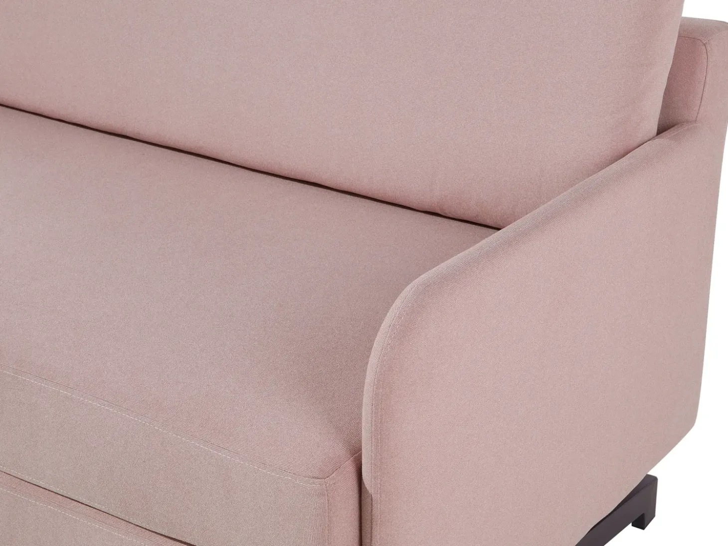 Sofa rozkładana dla 2 osób BELFAST Różowy