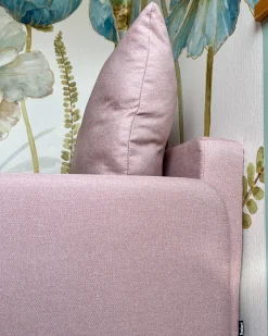 Sofa rozkładana dla 2 osób BELFAST Różowy