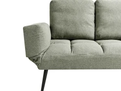 Best Sofa rozkładana dla 2 osób BREKKE Jasnozielony Sofy Z Funkcją Spania|Wszystkie Sofy