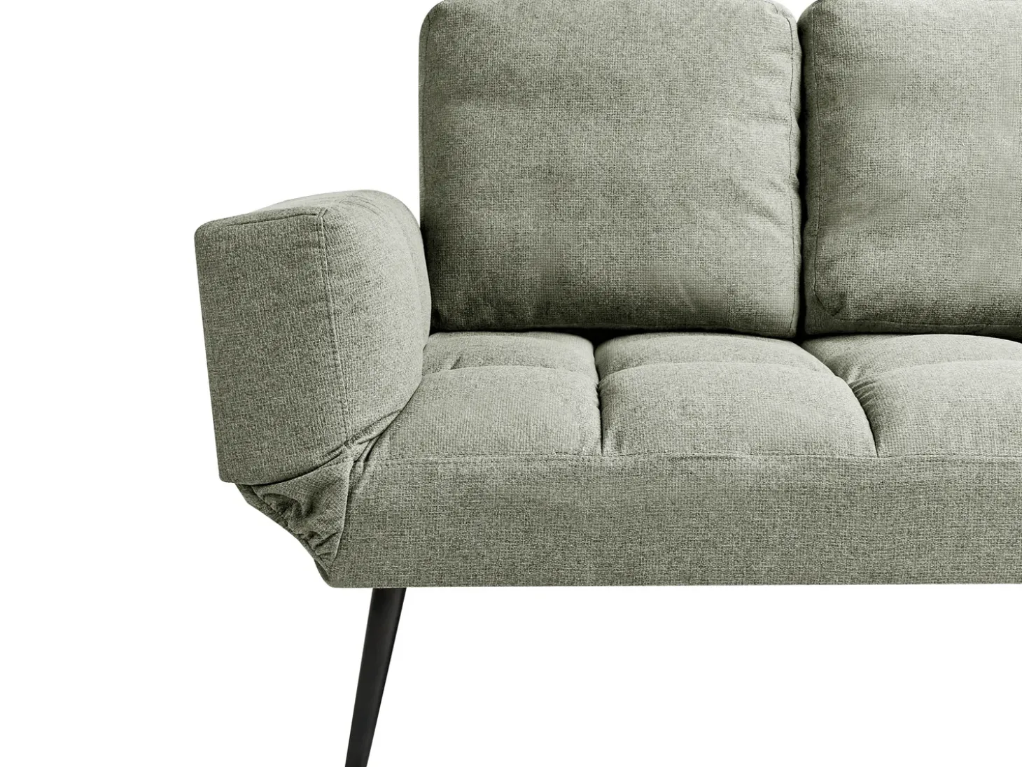 Best Sofa rozkładana dla 2 osób BREKKE Jasnozielony Sofy Z Funkcją Spania|Wszystkie Sofy
