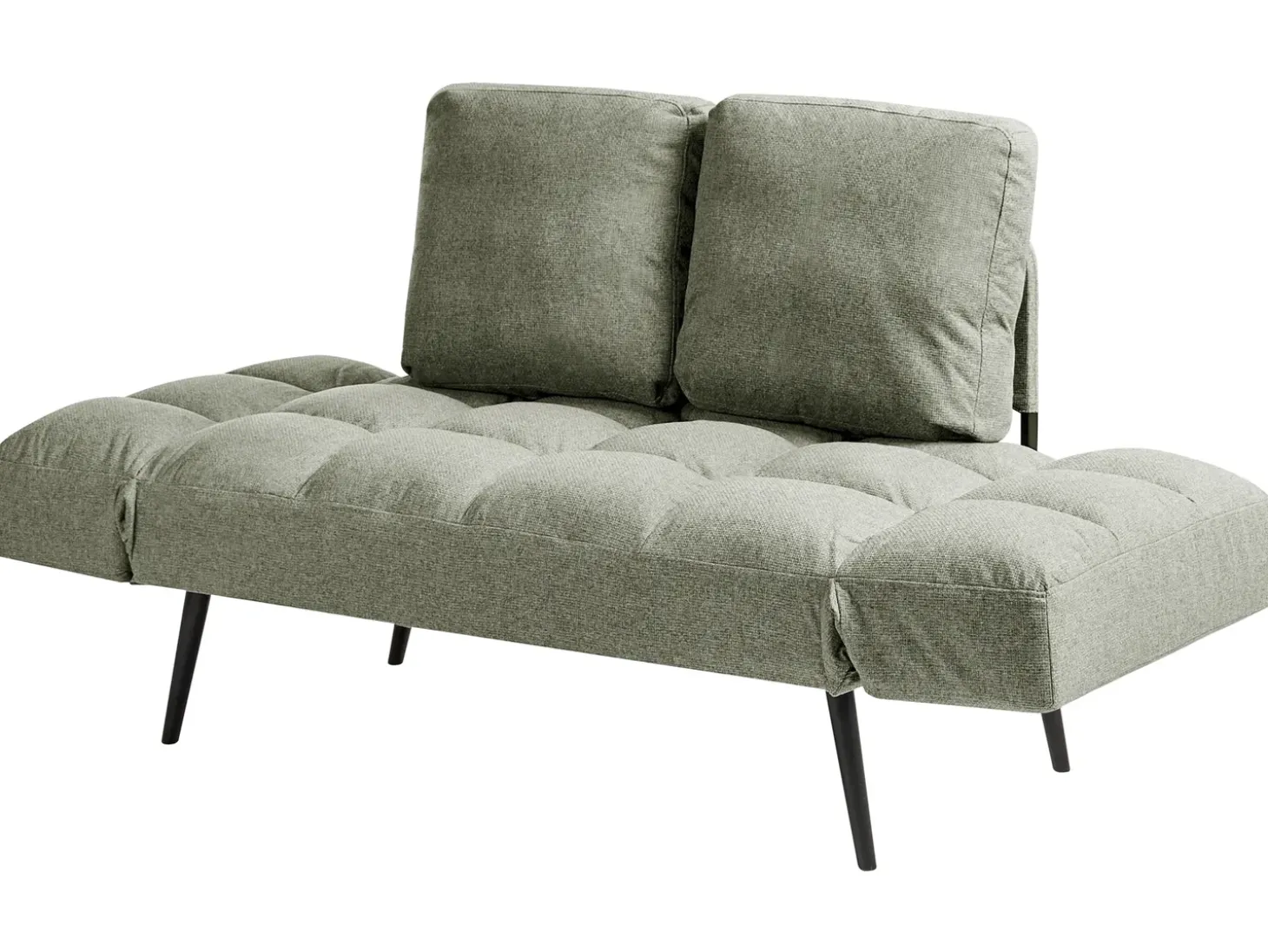 Best Sofa rozkładana dla 2 osób BREKKE Jasnozielony Sofy Z Funkcją Spania|Wszystkie Sofy