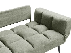 Best Sofa rozkładana dla 2 osób BREKKE Jasnozielony Sofy Z Funkcją Spania|Wszystkie Sofy