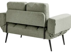 Best Sofa rozkładana dla 2 osób BREKKE Jasnozielony Sofy Z Funkcją Spania|Wszystkie Sofy