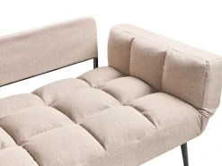 Sale Sofa rozkładana dla 2 osób BREKKE Beżowy Sofy Z Funkcją Spania|Wszystkie Sofy