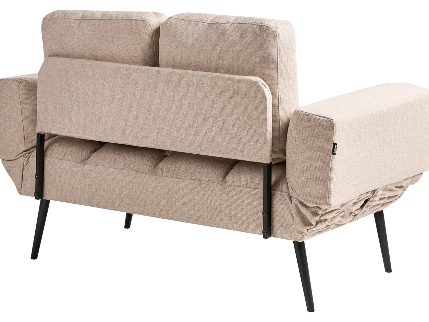 Sale Sofa rozkładana dla 2 osób BREKKE Beżowy Sofy Z Funkcją Spania|Wszystkie Sofy