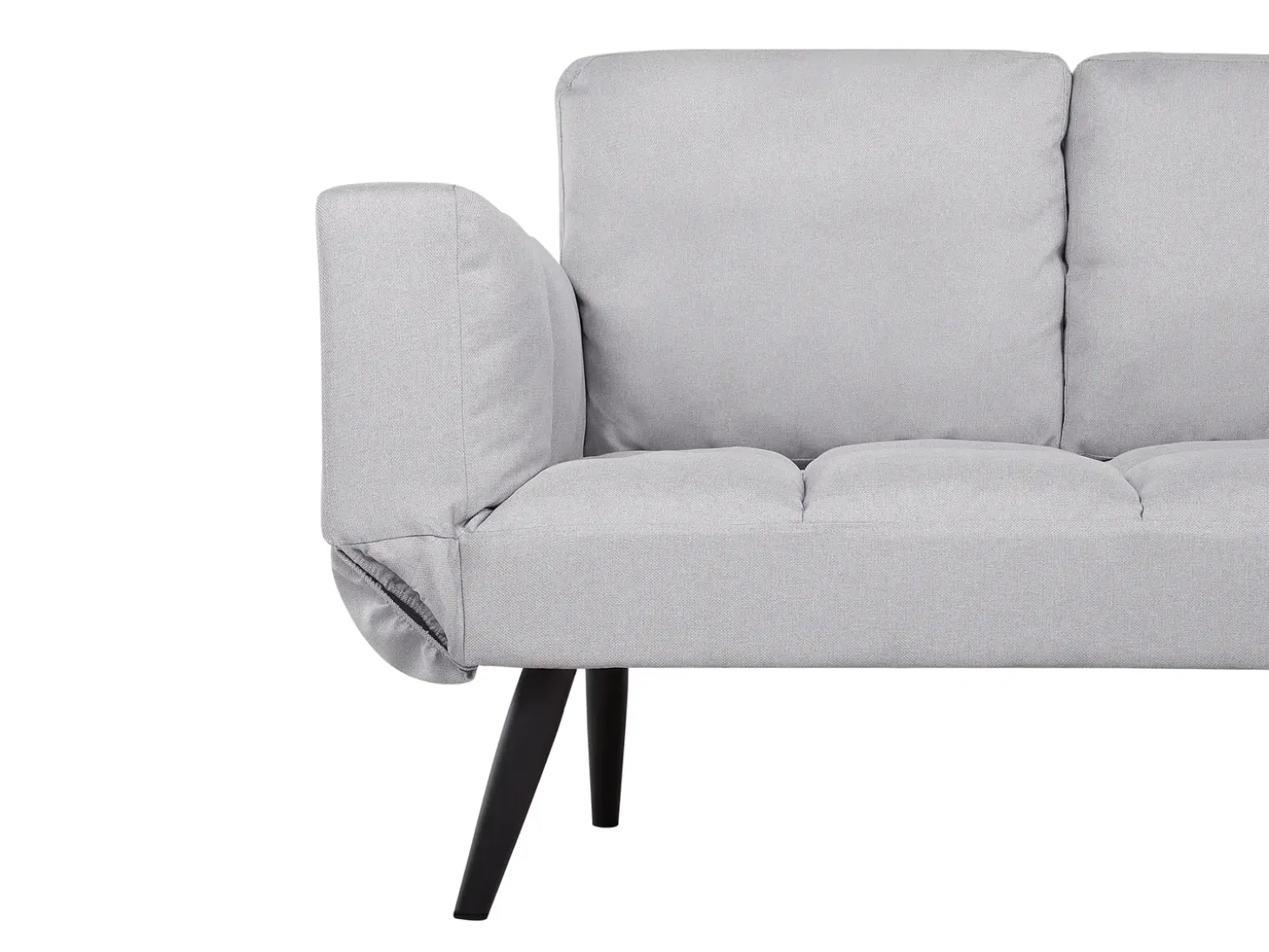 Clearance Sofa rozkładana dla 2 osób BREKKE Jasnoszary Sofy Z Funkcją Spania|Wszystkie Sofy