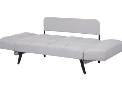 Clearance Sofa rozkładana dla 2 osób BREKKE Jasnoszary Sofy Z Funkcją Spania|Wszystkie Sofy