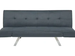 Best Sofa rozkładana dla 3 osób BRISTOL Ciemnoniebieski Sofy Z Funkcją Spania|Wszystkie Sofy