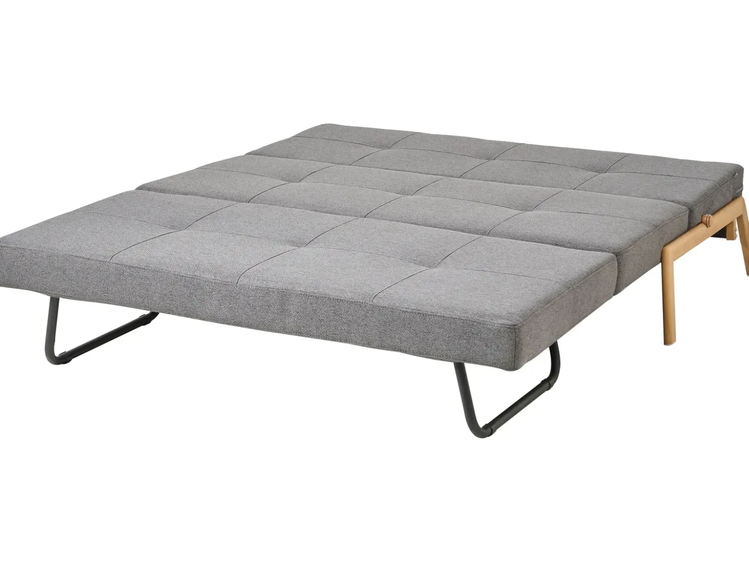 New Sofa rozkładana dla 2 osób EDLAND Ciemnoszary Sofy Z Funkcją Spania|Wszystkie Sofy