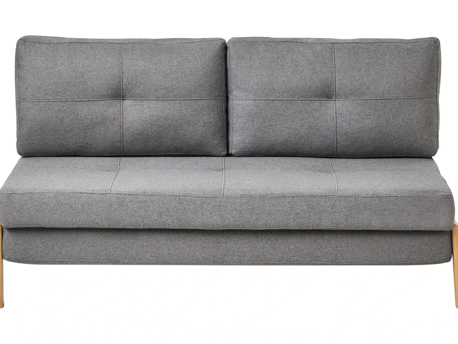 New Sofa rozkładana dla 2 osób EDLAND Ciemnoszary Sofy Z Funkcją Spania|Wszystkie Sofy