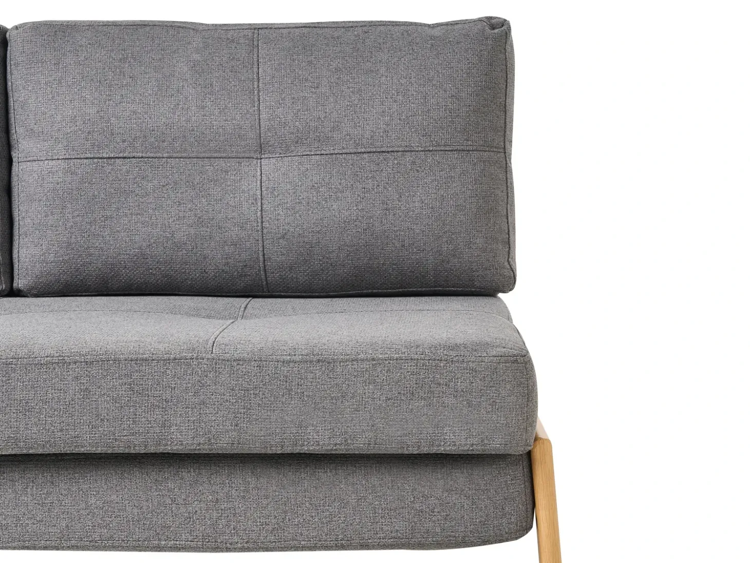 New Sofa rozkładana dla 2 osób EDLAND Ciemnoszary Sofy Z Funkcją Spania|Wszystkie Sofy