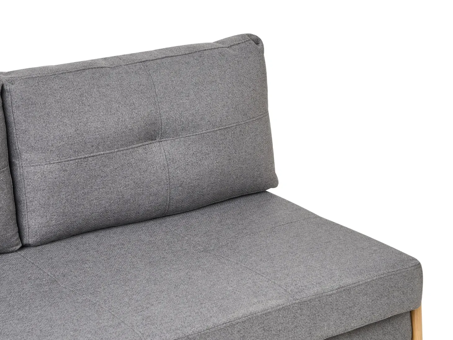 New Sofa rozkładana dla 2 osób EDLAND Ciemnoszary Sofy Z Funkcją Spania|Wszystkie Sofy