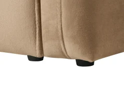 Discount Sofa rozkładana dla 3 osób EGGE Welur Jasno Sofy Z Funkcją Spania|Wszystkie Sofy