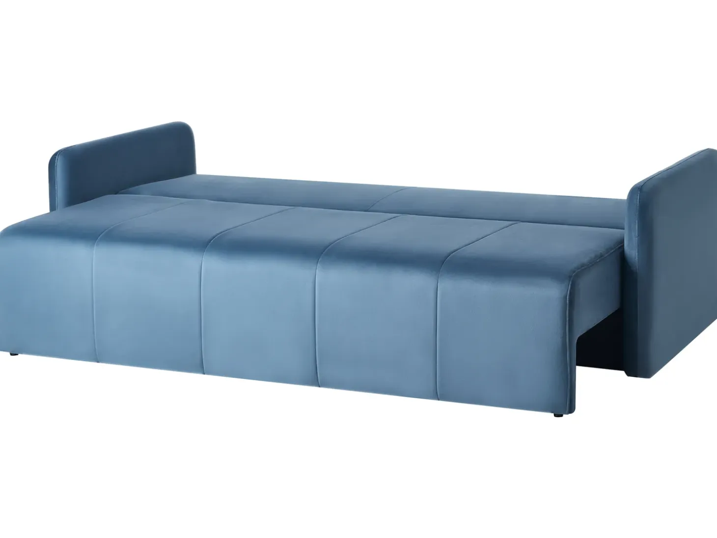 Sale Sofa rozkładana dla 3 osób EGGE Welur Sofy Z Funkcją Spania|Wszystkie Sofy