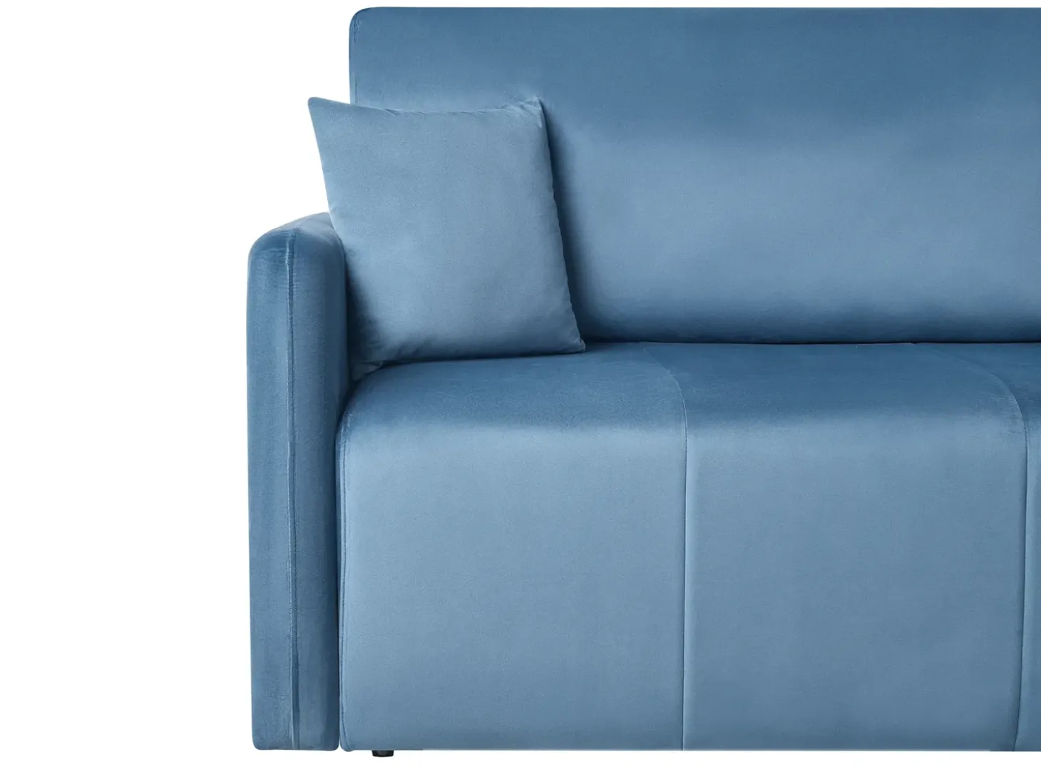Sale Sofa rozkładana dla 3 osób EGGE Welur Sofy Z Funkcją Spania|Wszystkie Sofy