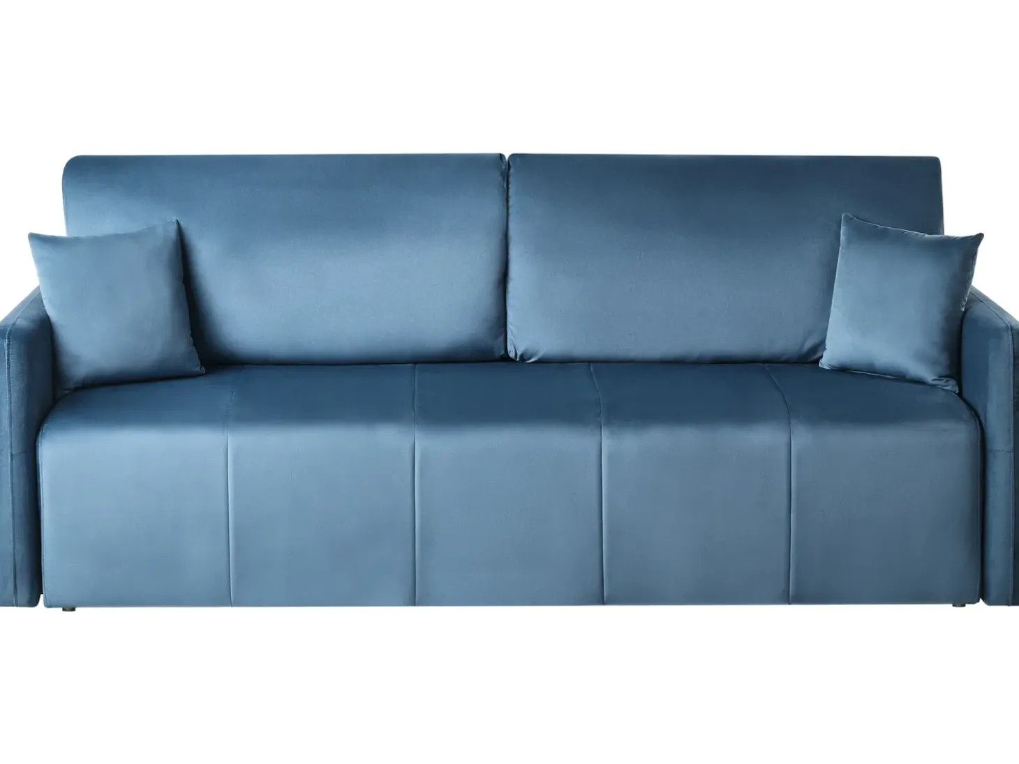 Sale Sofa rozkładana dla 3 osób EGGE Welur Sofy Z Funkcją Spania|Wszystkie Sofy
