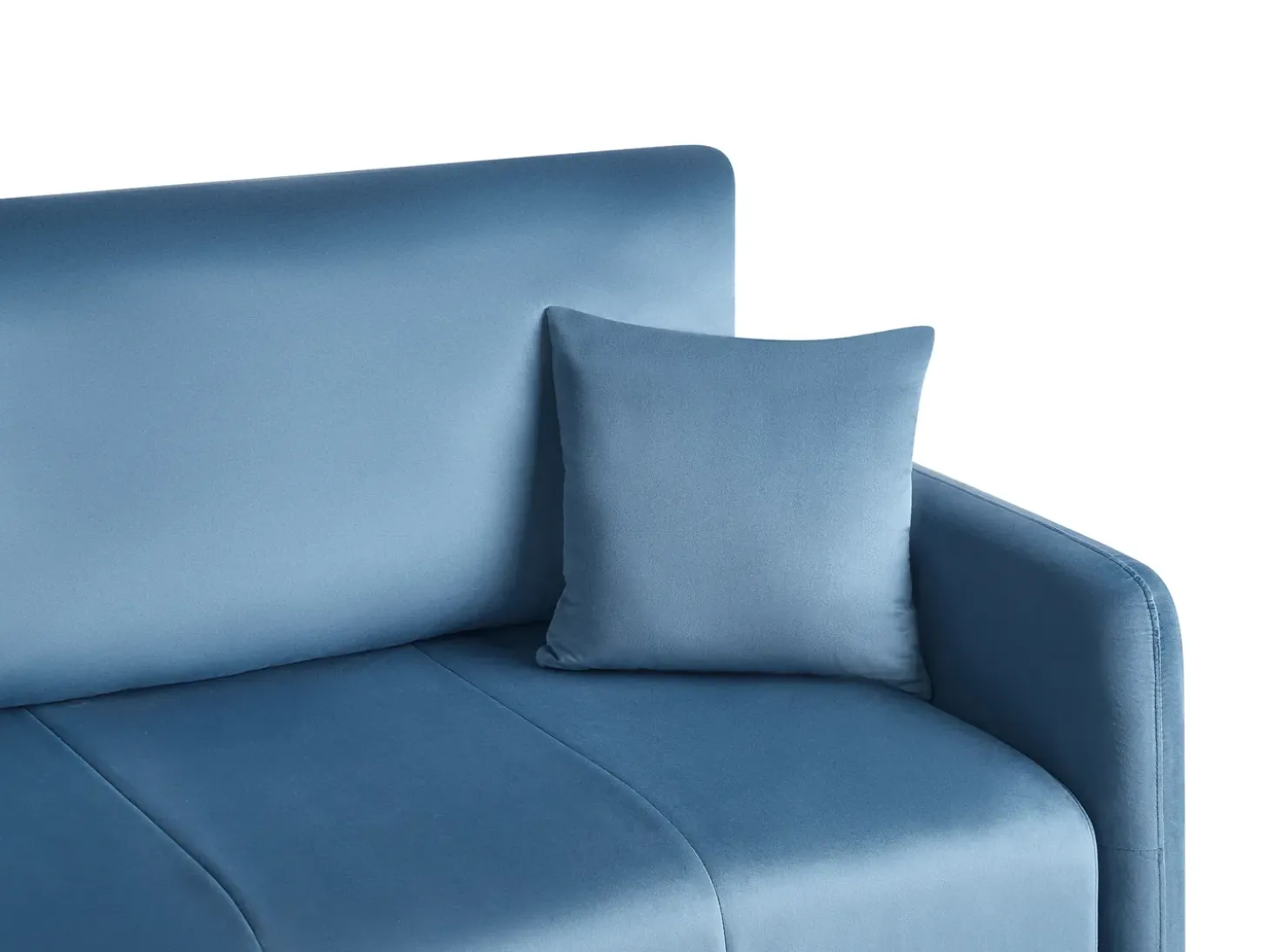 Sale Sofa rozkładana dla 3 osób EGGE Welur Sofy Z Funkcją Spania|Wszystkie Sofy