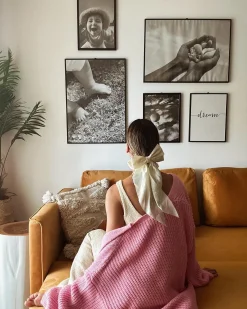 Sale Sofa rozkładana dla 3 osób EKSJO Welur Musztardowy ze schowkiem Sofy Z Funkcją Spania|Wszystkie Sofy