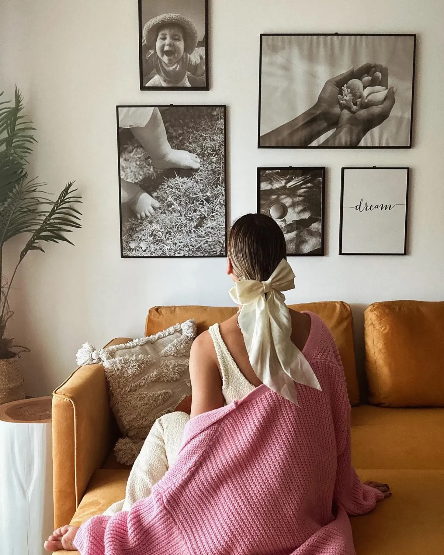 Sale Sofa rozkładana dla 3 osób EKSJO Welur Musztardowy ze schowkiem Sofy Z Funkcją Spania|Wszystkie Sofy