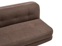 Clearance Sofa rozkładana dla 2 osób ESBJERG Len syntetyczny Sofy Z Funkcją Spania|Wszystkie Sofy