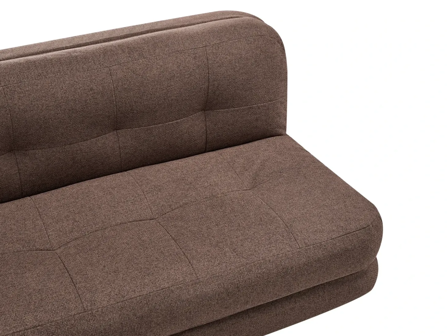 Clearance Sofa rozkładana dla 2 osób ESBJERG Len syntetyczny Sofy Z Funkcją Spania|Wszystkie Sofy